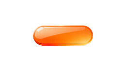 橙色光泽胶囊状图形图片