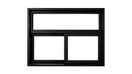 黑色窗框白色背景图片