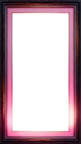 粉色边框木质相框图片