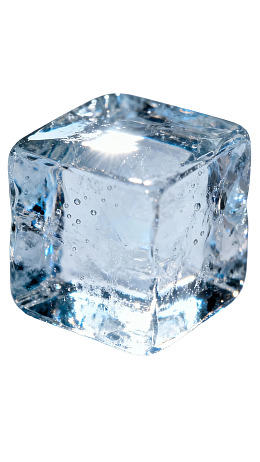 透明冰块特写图片