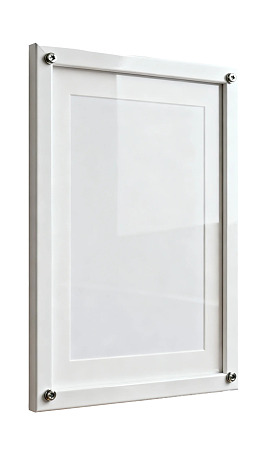 白色相框空镜展示图片