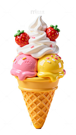 冰激凌仿真玩具美食模型