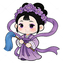 古风动漫女侠插画