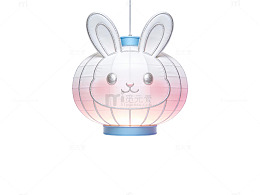 可爱兔子灯笼