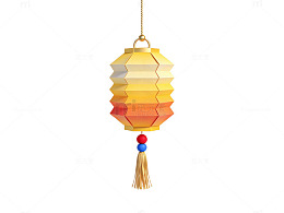 中式灯笼光影背景