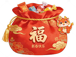 新春福袋贺卡