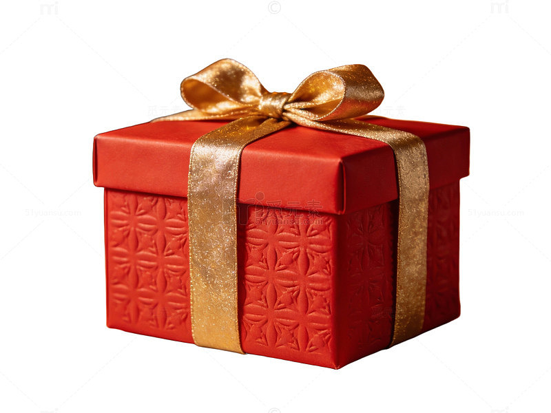 红色礼盒圣诞光效