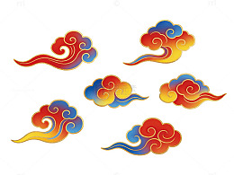 古典祥云图案素材