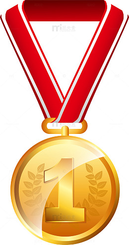 金奖勋章图案设计