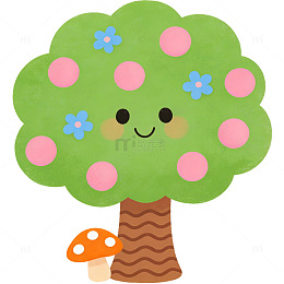 笑脸果树萌趣绘