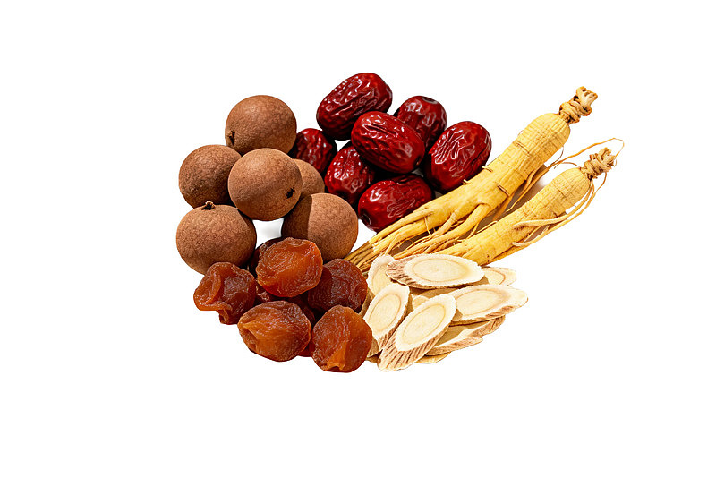 中药材组合展示图片