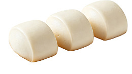 三块白色馒头状食物图片