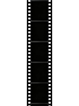 黑色胶片条空白画面图片