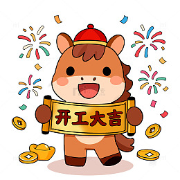 马年吉祥开工大吉