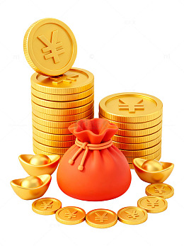 金币元宝钱袋