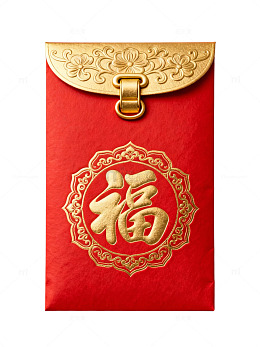 红色福袋红包