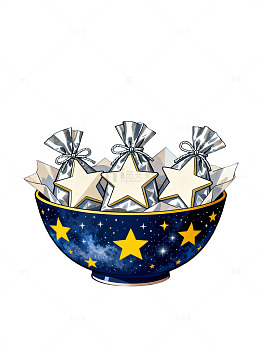 星空主题卡通礼盒