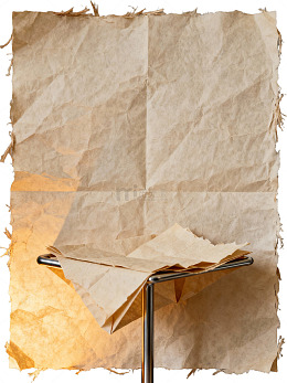 复古褶皱纸张背景