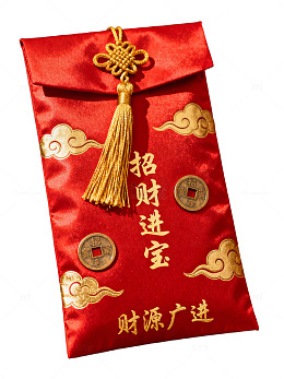 红色招财红包