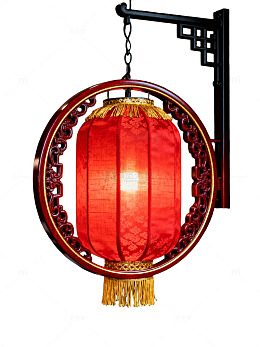 中式红灯笼挂饰