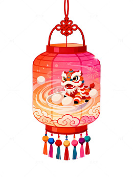 中秋灯笼烟花