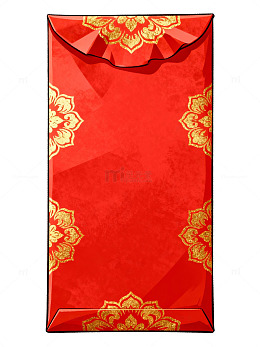 红色喜庆红包图案