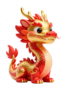 红金龙卡通形象
