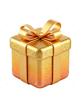 金色渐变礼盒