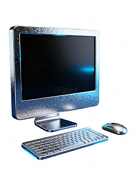 金属质感电脑套装