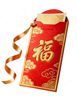 红色福袋新年红包