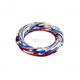 金属光环艺术效果图像