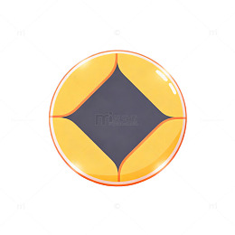 卡通风格排球运动器材3D模型