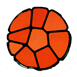 抽象足球图案平面设计素材