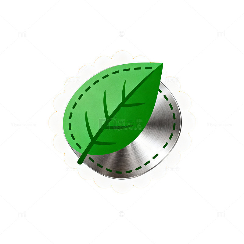 绿叶环保科技标志设计