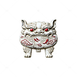 金属神兽工艺品装饰画