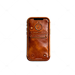 复古皮革手机壳