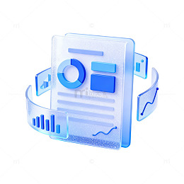 科技感数据分析图标矢量素材