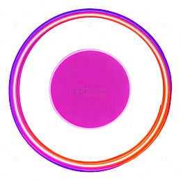 霓虹灯圈图案设计素材