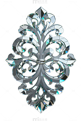 金属质感装饰图案设计元素