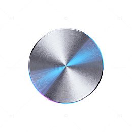金属反光圆盘科技背景