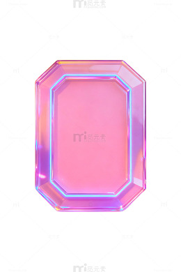 炫彩玻璃框创意背景设计