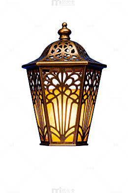 古典金属灯笼夜景照明装饰