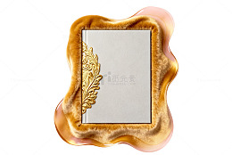 金色边框艺术画框设计素材