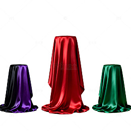 丝绸布料覆盖物艺术摄影