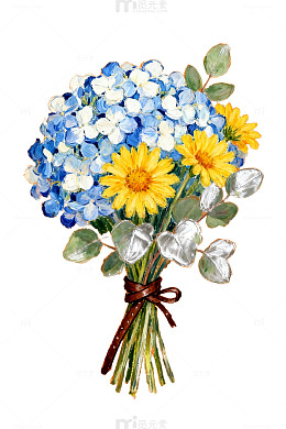 水彩花卉装饰画