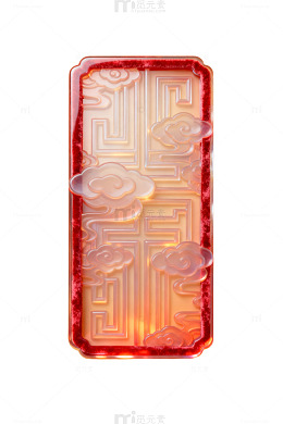 东方风情透明果冻糕