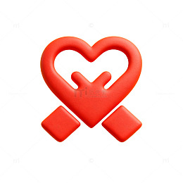 爱心性别符号创意设计