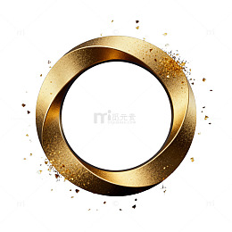金色圆环奢华背景设计