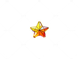 璀璨星光宝石图标设计