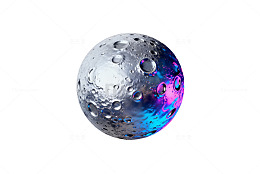 科幻风月球艺术图